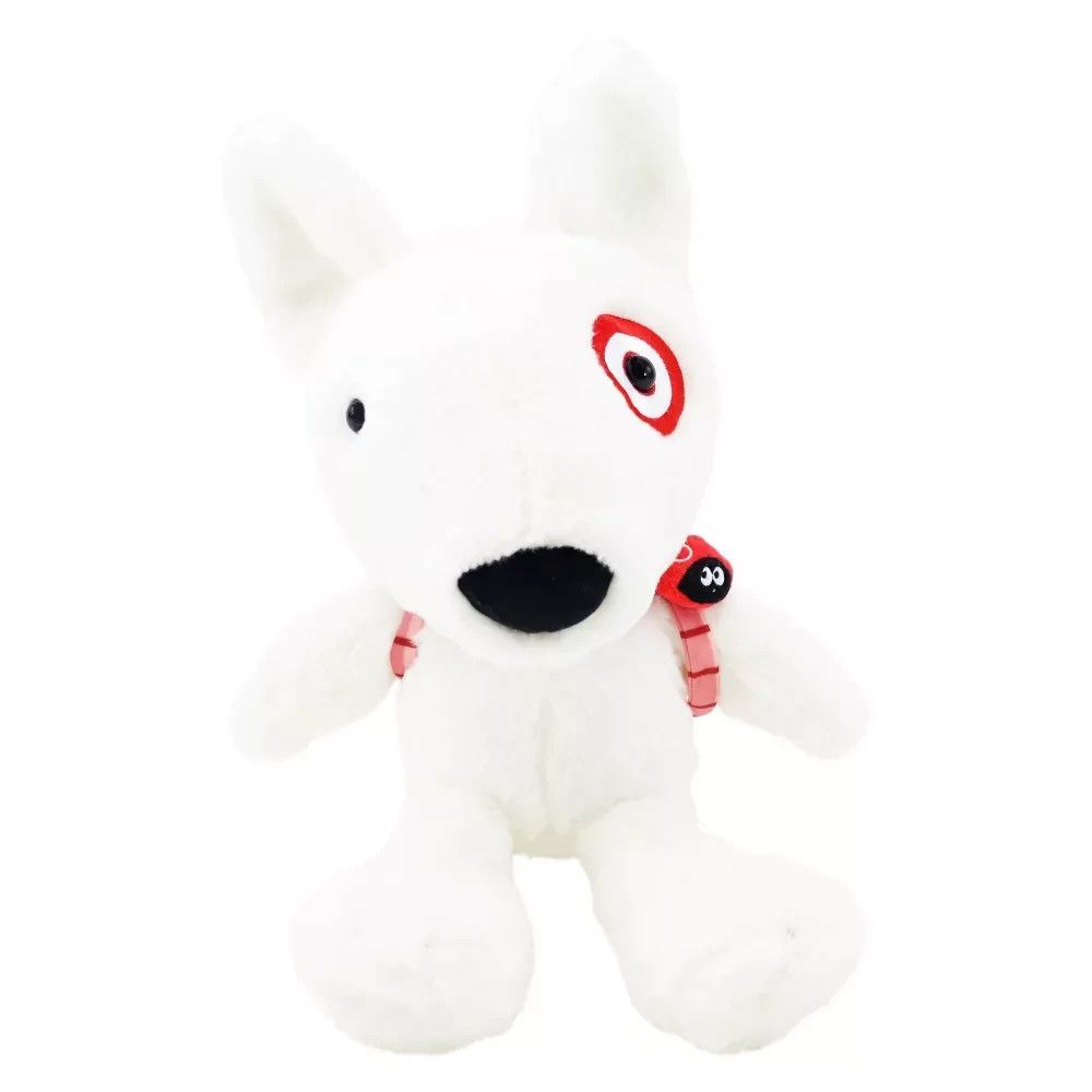 Target Bullseye Plush Dog Toy Ladybug Backpack 2023 Stuffed Animal 10" NWT